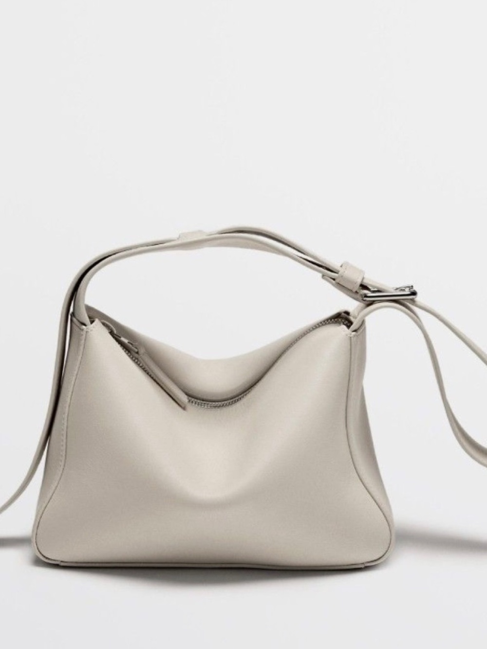 Massimo Dutti Nappa Leather Bag - Picture 1 of 8